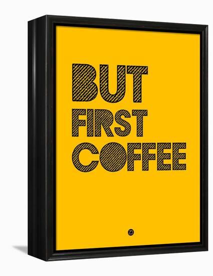 But First Coffee 3-NaxArt-Framed Stretched Canvas