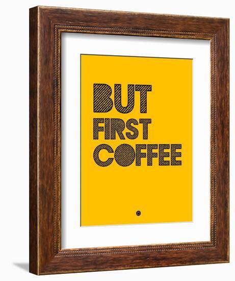 But First Coffee 3-NaxArt-Framed Art Print