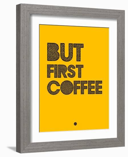 But First Coffee 3-NaxArt-Framed Art Print