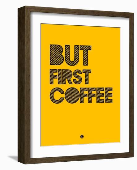 But First Coffee 3-NaxArt-Framed Art Print