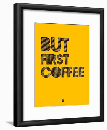 But First Coffee 3-NaxArt-Framed Art Print