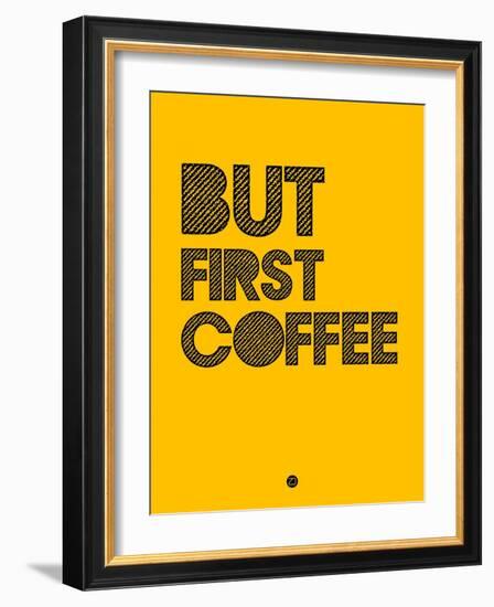 But First Coffee 3-NaxArt-Framed Art Print