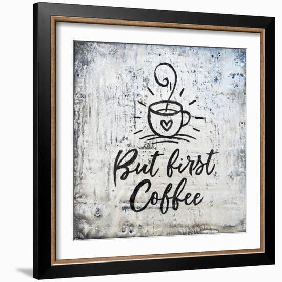 But First Coffee-Britt Hallowell-Framed Art Print