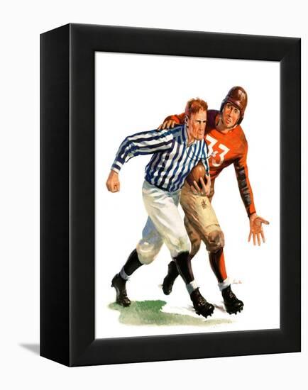 "But Ref!,"October 22, 1938-Lonie Bee-Framed Premier Image Canvas