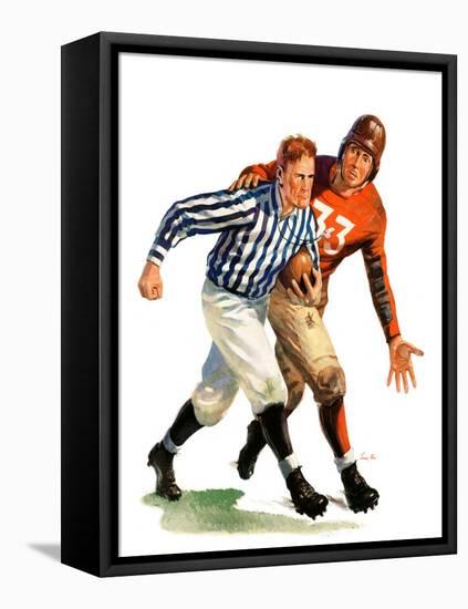 "But Ref!,"October 22, 1938-Lonie Bee-Framed Premier Image Canvas