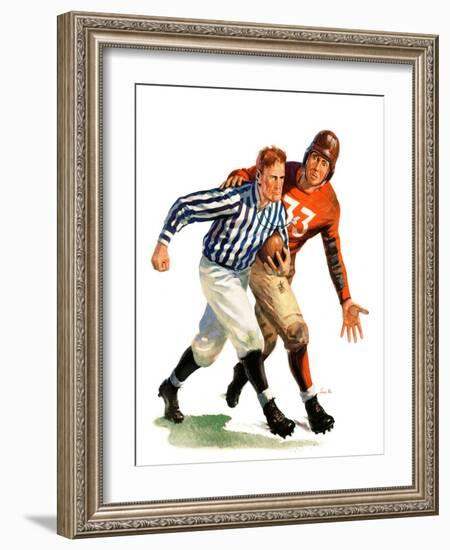 "But Ref!,"October 22, 1938-Lonie Bee-Framed Giclee Print