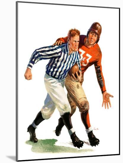 "But Ref!,"October 22, 1938-Lonie Bee-Mounted Giclee Print