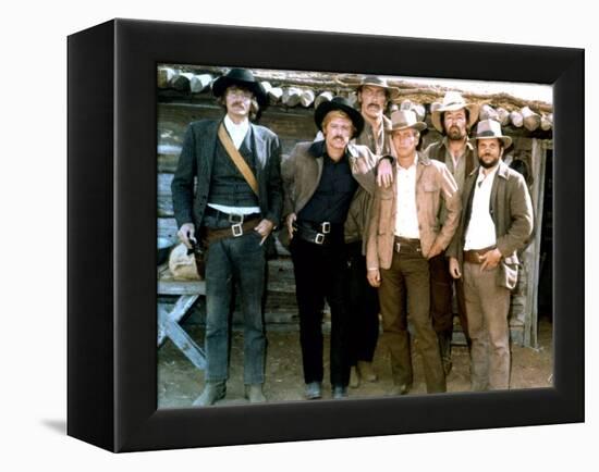 BUTCH CASSIDY AND THE SUNDANCE KID, 1969 directed by GEORGE ROY H Robert Redford and Paul Newman (p-null-Framed Stretched Canvas