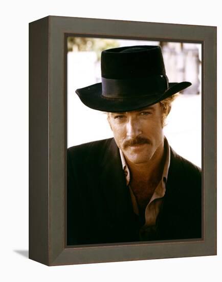 BUTCH CASSIDY AND THE SUNDANCE KID, 1969 directed by GEORGE ROY H Robert Redford (photo)-null-Framed Stretched Canvas