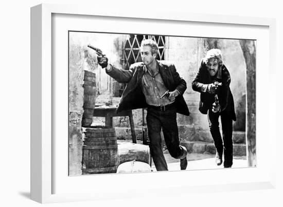 Butch Cassidy and the Sundance Kid, 1969-null-Framed Premium Giclee Print