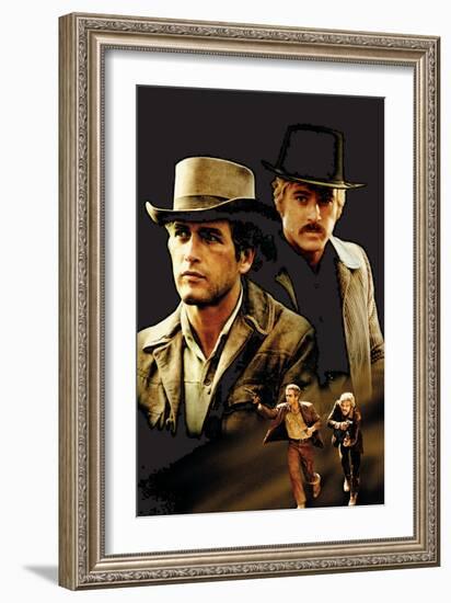 Butch Cassidy and the Sundance Kid, 1969-null-Framed Art Print