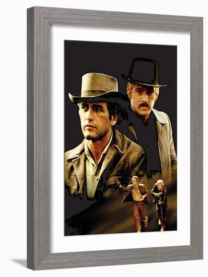 Butch Cassidy and the Sundance Kid, 1969-null-Framed Art Print