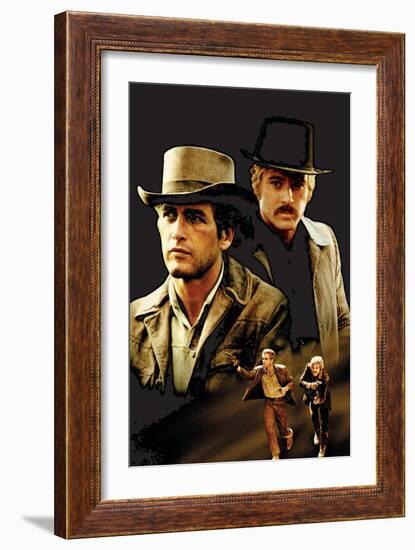 Butch Cassidy and the Sundance Kid, 1969-null-Framed Art Print