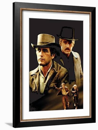 Butch Cassidy and the Sundance Kid, 1969-null-Framed Art Print