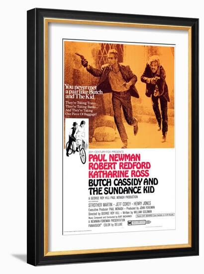 Butch Cassidy and the Sundance Kid, 1969-null-Framed Art Print