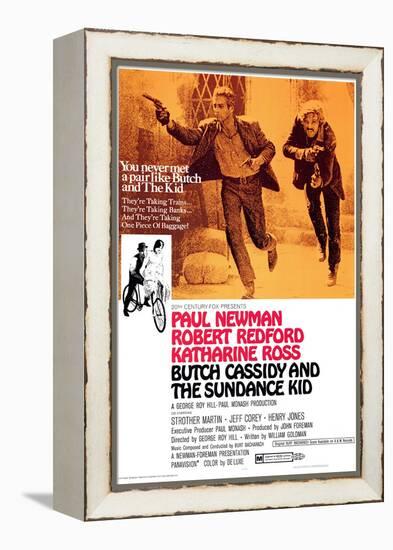 Butch Cassidy and the Sundance Kid, 1969-null-Framed Stretched Canvas