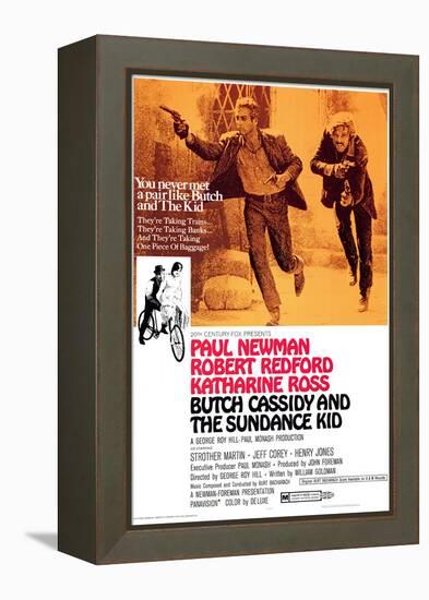 Butch Cassidy and the Sundance Kid, 1969-null-Framed Stretched Canvas