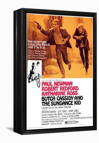 Butch Cassidy and the Sundance Kid, 1969-null-Framed Stretched Canvas