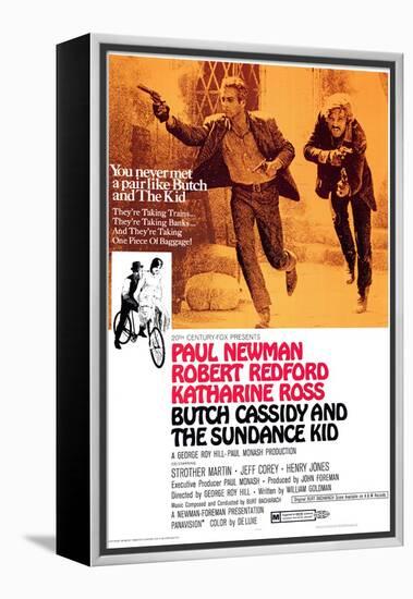 Butch Cassidy and the Sundance Kid, 1969-null-Framed Stretched Canvas