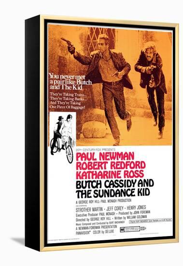 Butch Cassidy and the Sundance Kid, 1969-null-Framed Stretched Canvas