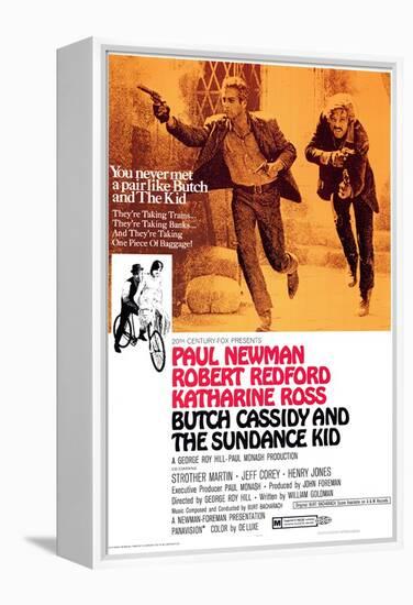 Butch Cassidy and the Sundance Kid, 1969-null-Framed Stretched Canvas