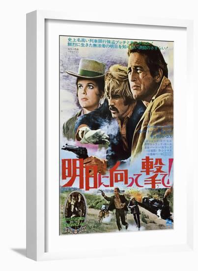 Butch Cassidy and the Sundance Kid, 1969-null-Framed Art Print