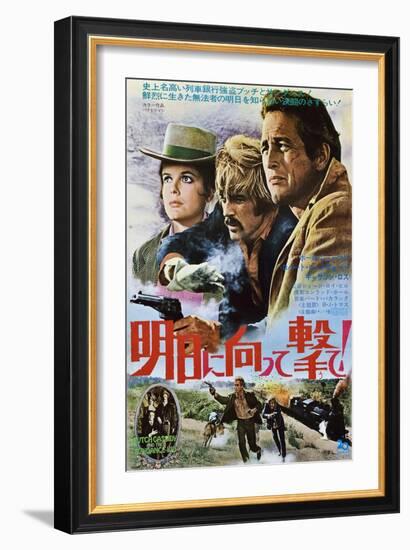 Butch Cassidy and the Sundance Kid, 1969-null-Framed Premium Giclee Print