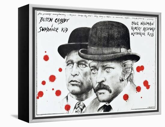 Butch Cassidy and the Sundance Kid, 1969-null-Framed Stretched Canvas