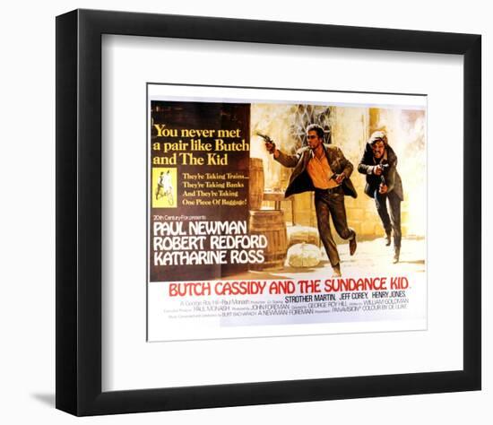 Butch Cassidy and the Sundance Kid - Lobby Card Reproduction-null-Framed Photo