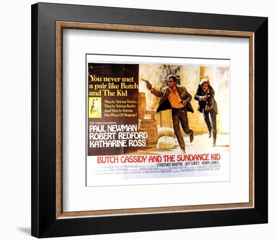 Butch Cassidy and the Sundance Kid - Lobby Card Reproduction-null-Framed Photo