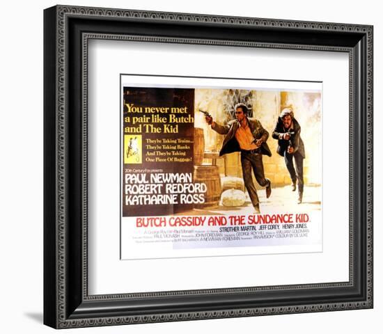 Butch Cassidy and the Sundance Kid - Lobby Card Reproduction-null-Framed Photo