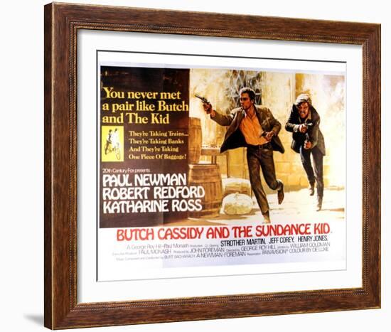 Butch Cassidy and the Sundance Kid - Lobby Card Reproduction-null-Framed Photo