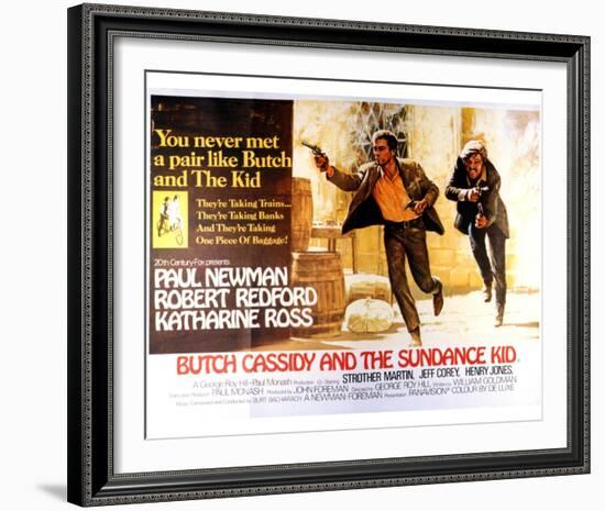 Butch Cassidy and the Sundance Kid - Lobby Card Reproduction-null-Framed Photo