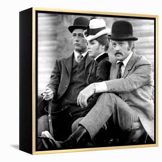 Butch Cassidy and the Sundance Kid, Paul Newman, Katharine Ross, Robert Redford, 1969-null-Framed Stretched Canvas