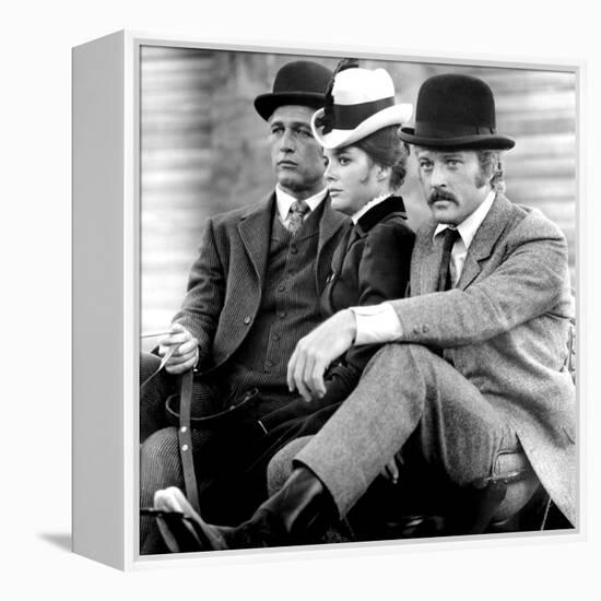 Butch Cassidy and the Sundance Kid, Paul Newman, Katharine Ross, Robert Redford, 1969-null-Framed Stretched Canvas