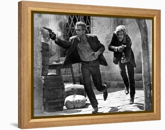 Butch Cassidy and the Sundance Kid, Paul Newman, Robert Redford, 1969-null-Framed Stretched Canvas