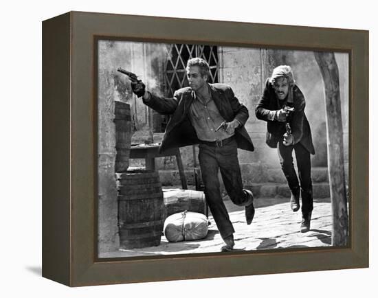 Butch Cassidy and the Sundance Kid, Paul Newman, Robert Redford, 1969-null-Framed Stretched Canvas