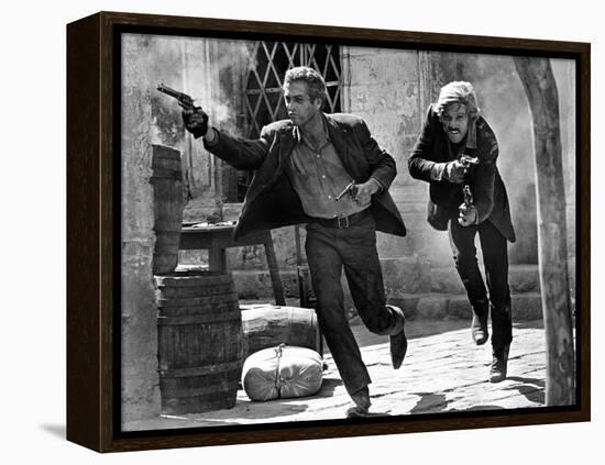 Butch Cassidy and the Sundance Kid, Paul Newman, Robert Redford, 1969-null-Framed Stretched Canvas