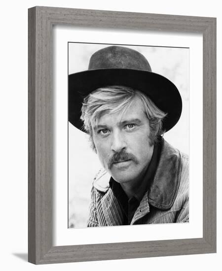 Butch Cassidy and the Sundance Kid, Robert Redford, 1969-null-Framed Photo