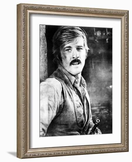 Butch Cassidy and the Sundance Kid, Robert Redford, 1969-null-Framed Photo