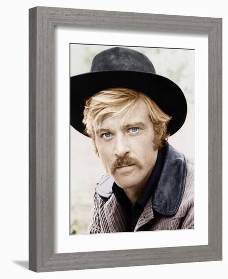 Butch Cassidy and the Sundance Kid, Robert Redford, 1969-null-Framed Photo
