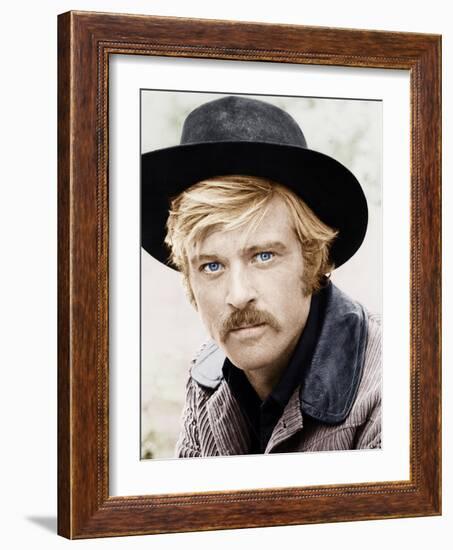 Butch Cassidy and the Sundance Kid, Robert Redford, 1969-null-Framed Photo