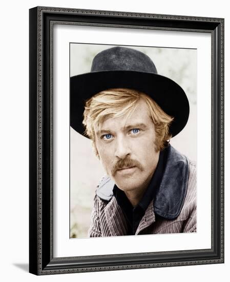 Butch Cassidy and the Sundance Kid, Robert Redford, 1969-null-Framed Photo