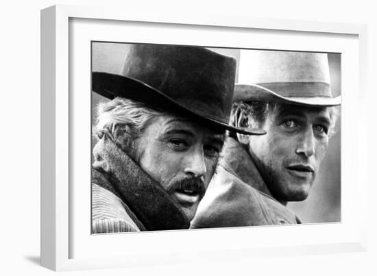 Butch Cassidy and the Sundance Kid, Robert Redford, Paul Newman, 1969-null-Framed Premium Photographic Print