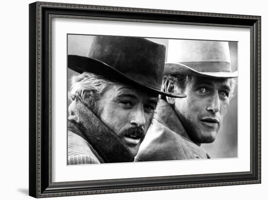 Butch Cassidy and the Sundance Kid, Robert Redford, Paul Newman, 1969-null-Framed Premium Photographic Print