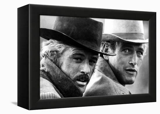 Butch Cassidy and the Sundance Kid, Robert Redford, Paul Newman, 1969-null-Framed Stretched Canvas