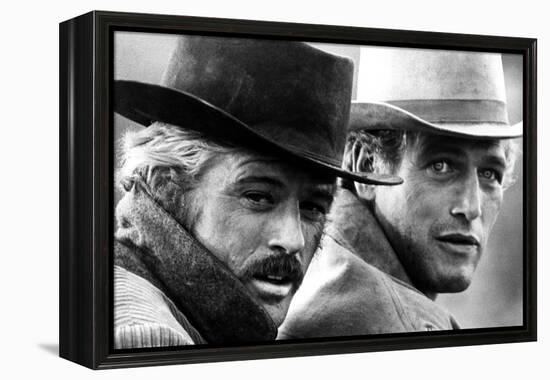 Butch Cassidy and the Sundance Kid, Robert Redford, Paul Newman, 1969-null-Framed Stretched Canvas