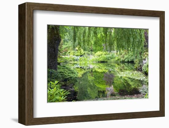 Butchart Gardens in Full Bloom, Victoria, British Columbia, Canada-Terry Eggers-Framed Photographic Print