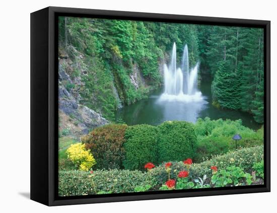 Butchart Gardens, Saanich, Vancouver Island, British Columbia-Rob Tilley-Framed Premier Image Canvas