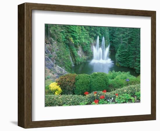Butchart Gardens, Saanich, Vancouver Island, British Columbia-Rob Tilley-Framed Photographic Print